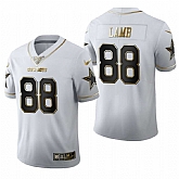 Nike Cowboys 88 Ceedee Lamb White Gold 100th Season Vapor Untouchable Limited Jersey Dyin,baseball caps,new era cap wholesale,wholesale hats